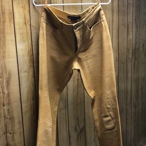 Ralph Lauren Leather pants - Light tan size 8